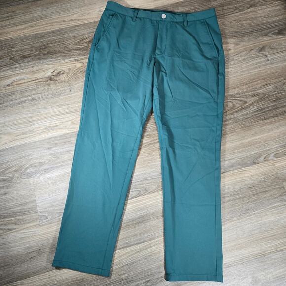 Bonobos Other - Bonobos Golf Pants Mens 36x32 Green Athletic Fit Performance Stretch Straight